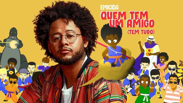 Emicida se inspira em 'Dragon Ball' e vira Goku em seu novo clipe; assista vídeo