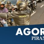 Acidente envolvendo carro e moto deixa trânsito complicado no Centro de Piracicaba