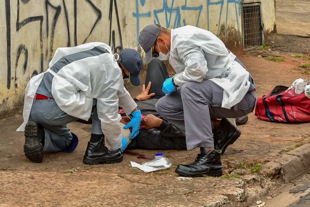 Em Piracicaba, homem passa mal, desmaia na rua e Resgate é acionado para socorro