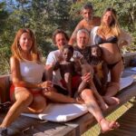 Giovanna Ewbank se reúne com família na quarentena para comemorar aniversário do pai