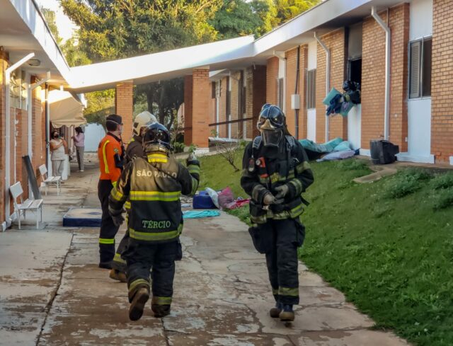 Quarto usado para isolar idosos com coronavírus pega fogo no Lar dos Velhinhos de Piracicaba