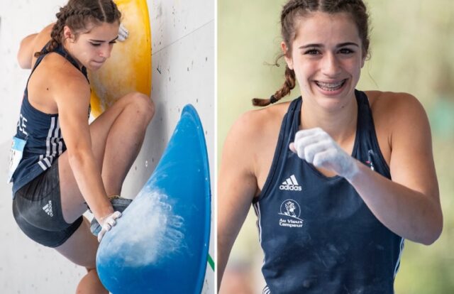 Competidora de escalada morre aos 16 anos após cair de penhasco Competidora de escalada morre aos 16 anos após cair de penhasco