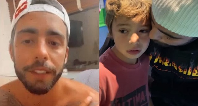 Scooby rebate críticas a vídeo polêmico com filho: 'Tento ensiná-lo a superar medo'