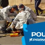 Acidente envolvendo carro e moto deixa uma pessoa ferida, em Piracicaba