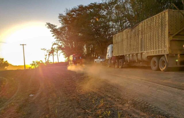 Imagem da estrada onde ocorreu o acidente