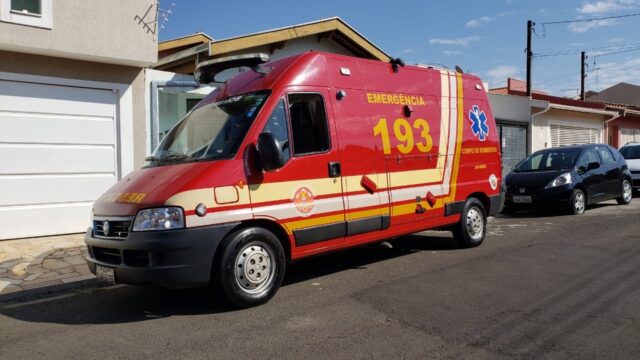 Uma foto do acidente