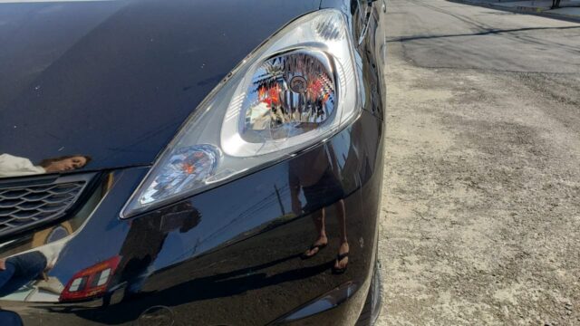 Uma foto do acidente