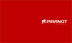 Uma imagem vermelha com o logotipo do PIRANOT