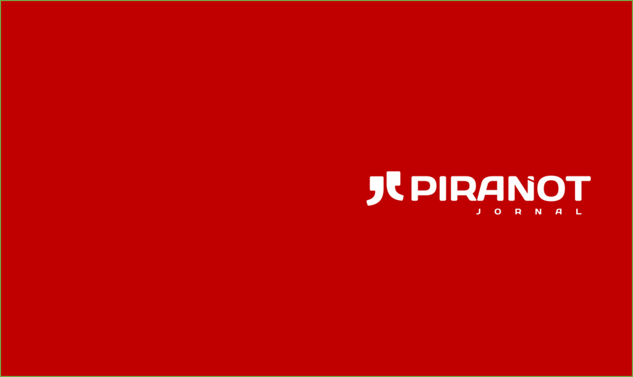 Uma imagem vermelha com o logotipo do PIRANOT