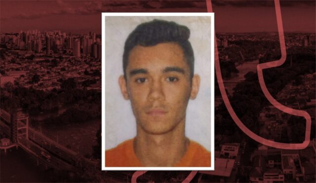 Uma foto do jovem de 19 anos que morreu em Limeira
