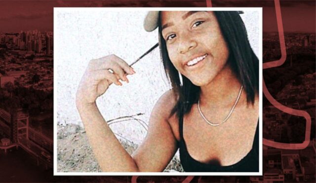 Na imagem uma foto de Maria Eduarda sorridente