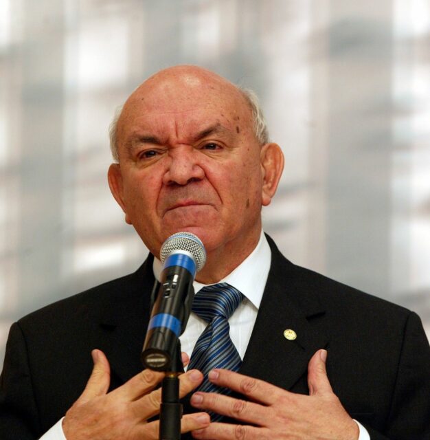 Uma foto do ex-presidente da Câmara dos Deputados, Severino Cavalcanti