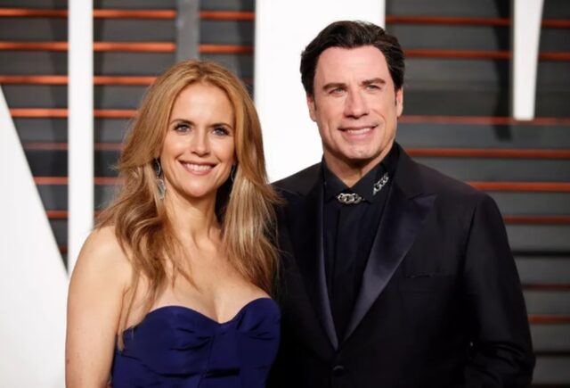 Uma foto de Kelly Preston e John Travolta