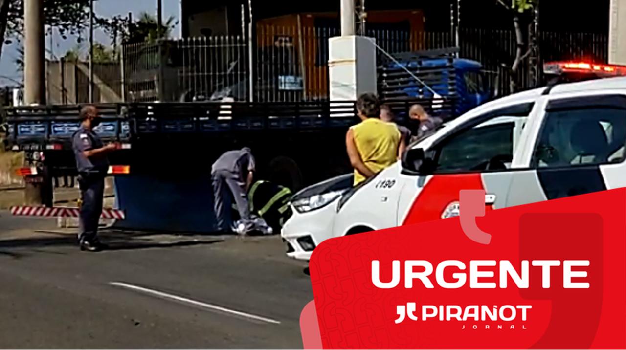 Uma imagem com selo de urgente do PIRANOT