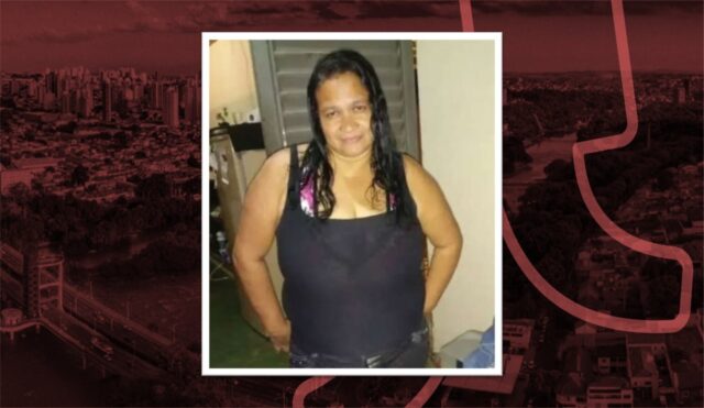 Uma foto da mulher morta pelo ex-marido, em Limeira