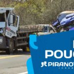 Acidente envolvendo três caminhões deixa uma vítima em estrada de Piracicaba
