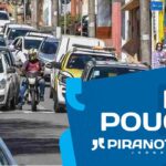 Incêndio em veículo bloqueia rua e causa grande congestionamento no Centro de Piracicaba