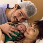 Nasce Davi, primeiro filho de Marcos Veras e Rosanne Mulholland