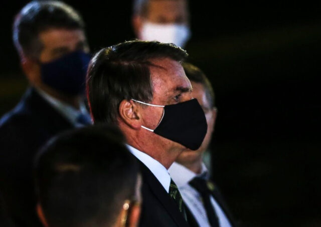 Uma foto do presidente Jair Bolsonaro Uma foto do presidente Jair Bolsonaro
