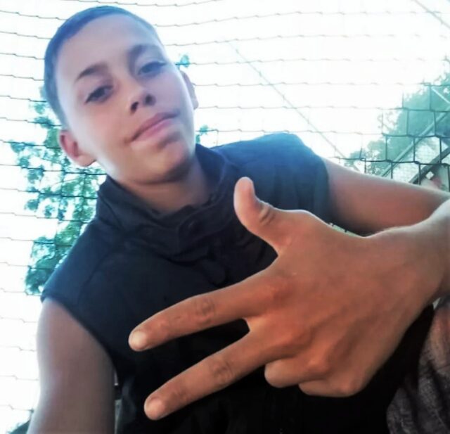 Uma foto de Iury Júnior Pereira Silva encontrado morto e enterrado em um quintal Uma foto de Iury Júnior Pereira Silva encontrado morto e enterrado em um quintal