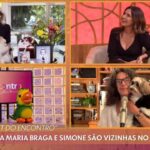 Ana Maria Braga diz que pneumonia foi um susto e recebe homenagem da cantora Simone