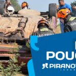 Em Piracicaba, capotamento deixa uma vítima na rodovia Geraldo de Barros