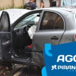 Acidente de trânsito em Piracicaba mobiliza bombeiros e GCM