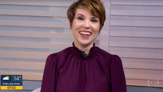Uma foto da apresentadora Gloria Vanique