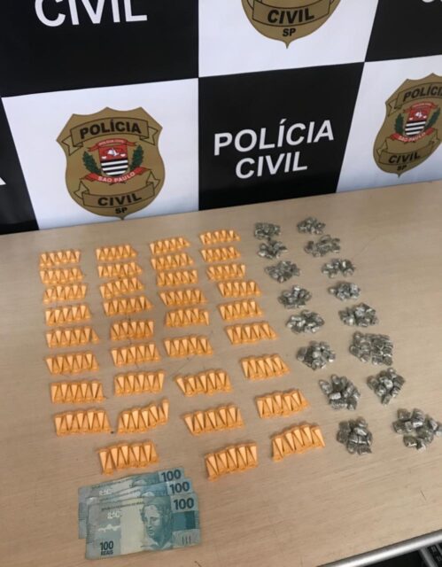 Em Piracicaba, traficante de 21 anos é preso pela Polícia Civil dentro de sua casa Em Piracicaba, traficante de 21 anos é preso pela Polícia Civil dentro de sua casa