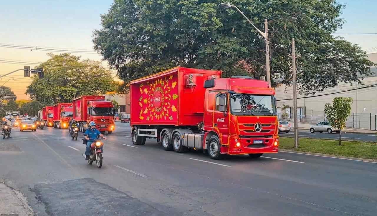 Carreata Coca-Cola passa por Piracicaba e encanta nesta segunda-feira (23)