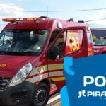 Em Piracicaba, grave acidente de moto deixa uma vítima no Vila Sônia
