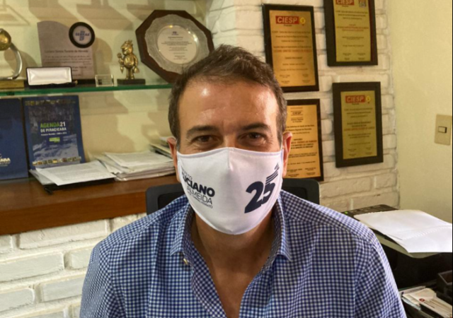 Política Piracicaba (SP): após sintomas, Luciano Almeida faz exame para COVID