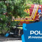Piracicaba (SP): Catador de recicláveis é socorrido após grave atropelamento