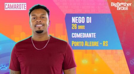 Quem é Nego Di do Grupo Camarote do BBB21?