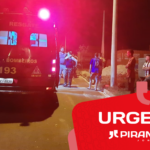 Piracicaba (SP): jovem de 21 anos tem traumatismo craniano após bater motocicleta em poste