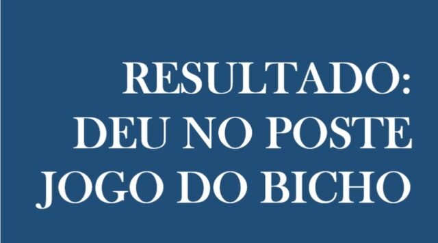 resultado do Jogo do Bicho desta sexta-feira, 26/03/21