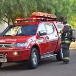 Incêndio de grandes proporções atinge área de mata em Piracicaba