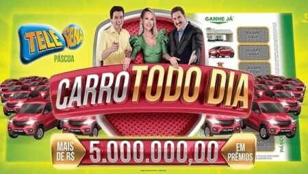 Resultado do 4º sorteio da Tele Sena de Páscoa deste domingo, 19/04/21