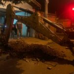 Piracicaba (SP): após cinco horas de trabalho, bombeiros resgatam filhote de cachorro em tubulação de esgoto