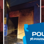 Piracicaba (SP): carro pega fogo e destrói oficina