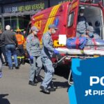 Piracicaba (SP): homem fica ferido após colidir moto contra caminhonete em avenida