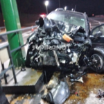 Homem bate carro no pedágio da pista que liga Piracicaba a Rio das Pedras (SP)