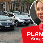 Bia Doria chega ao velório da família Silveira Mello, em Piracicaba (SP)