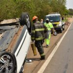 Em Piracicaba (SP), caminhão fecha veículo em rodovia, provoca capotamento e não para prestar socorro