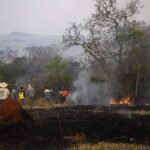 Após seis dias, força-tarefa extingue incêndio que atingiu 200 alqueires no Monte Branco