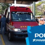 Piracicaba (SP): motociclista é socorrido após colidir frontalmente com veículo