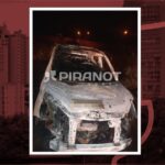 Piracicaba (SP): carro supostamente usado por criminosos que mataram homem a tiros é encontrado queimado
