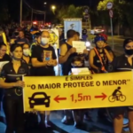 500 pessoas protestam contra morte de ciclista em Piracicaba (SP)