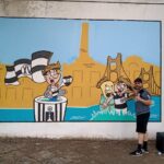 Muros do Estádio do Barão recebem pinturas em comemoração ao 108 anos do XV