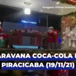 VÍDEO | Assista a caravana Coca-Cola que passou por Piracicaba (SP)